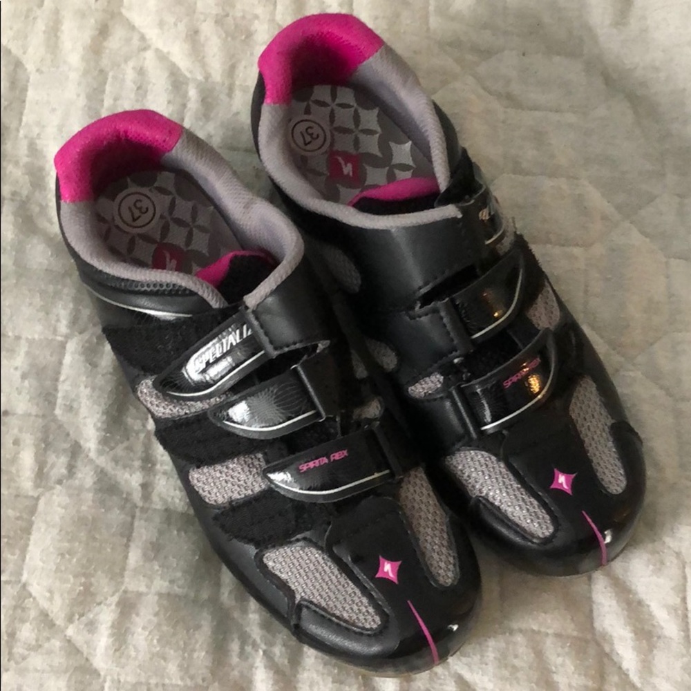 Specialized spirita Rex spin shoe size 37 w/ clips